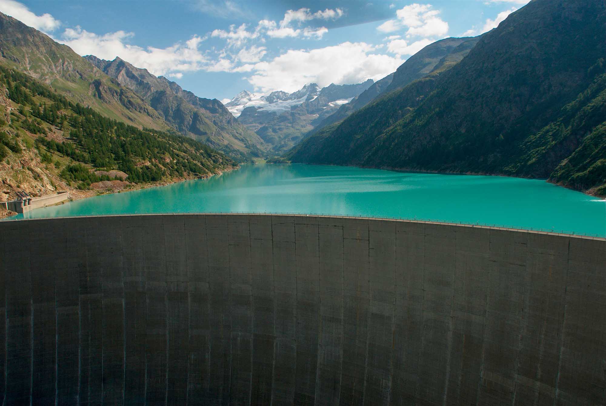 Visita e itinerario Diga di Place Moulin