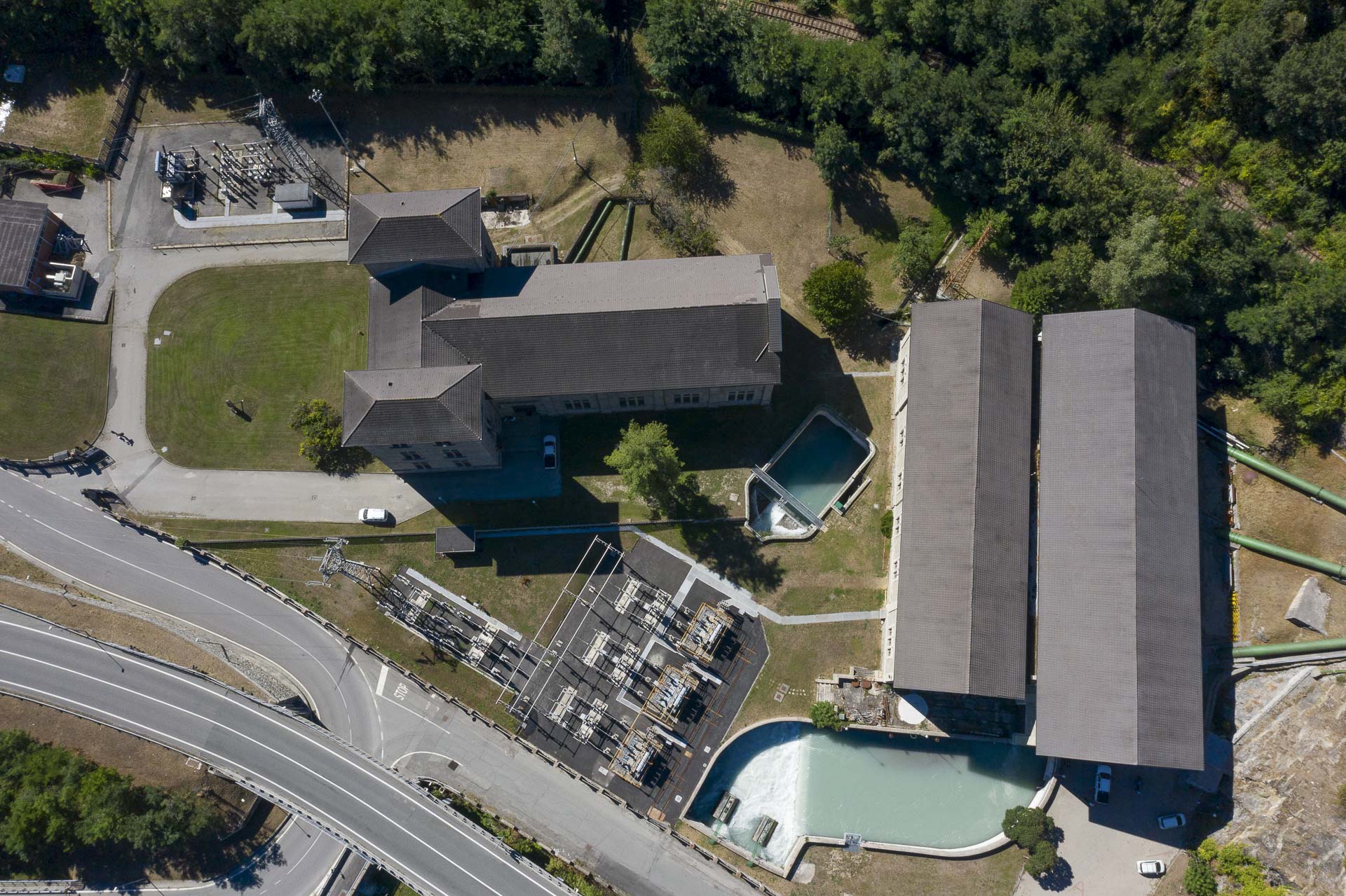 Centrale Champagne 1 energia idroelettrica rinnovabile Gruppo CVA