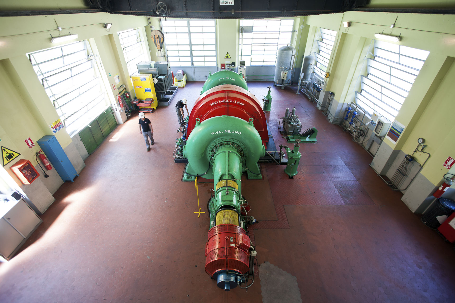 Impianto energia idroelettrica naturale produzione Issime CVA