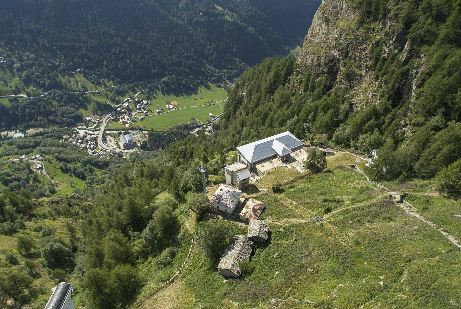 Centrale idroelettrica Maen Perreres CVA produzione energia verde