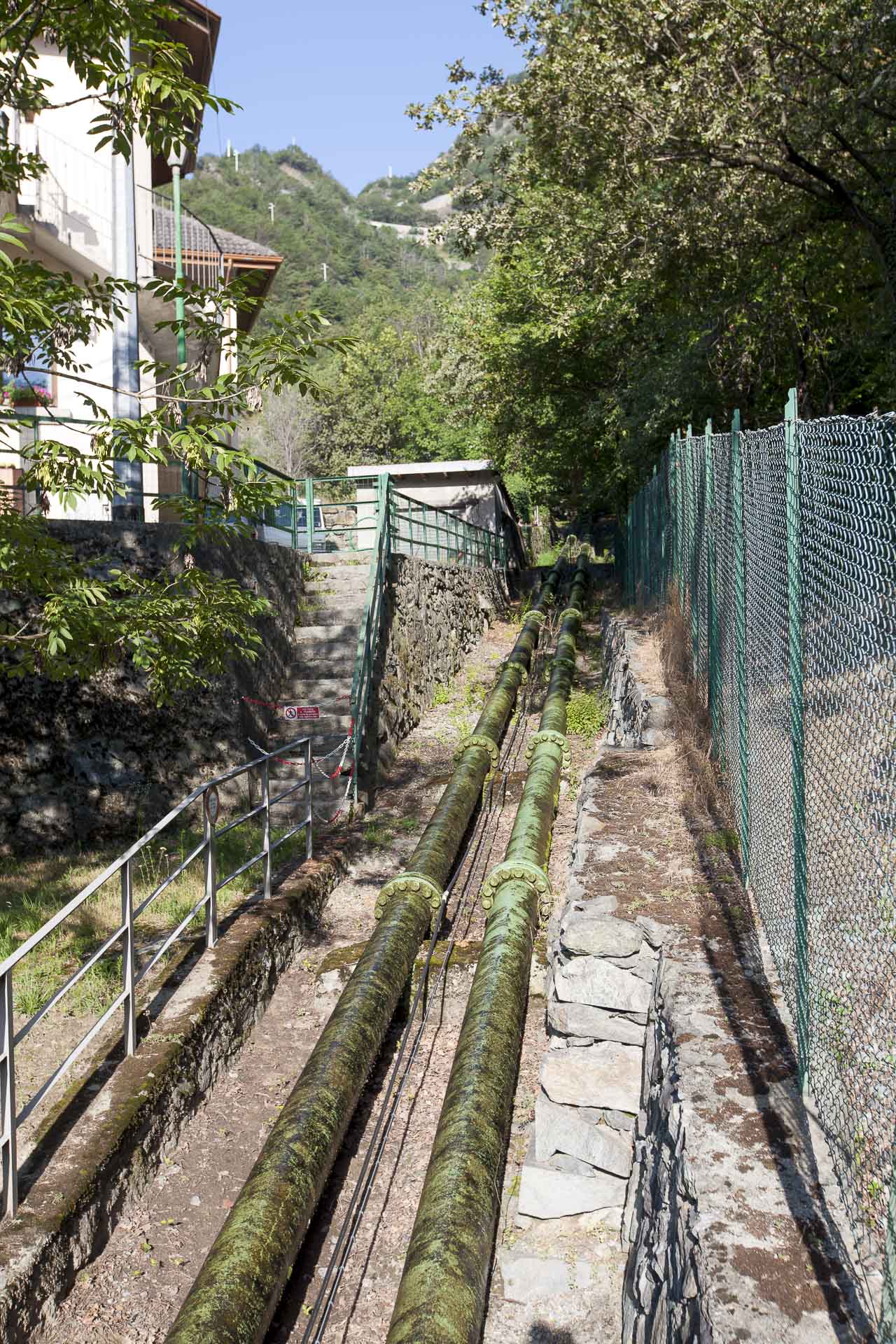 Centrale di Champdepraz produzione idroelettrica rinnovabile Gruppo CVA