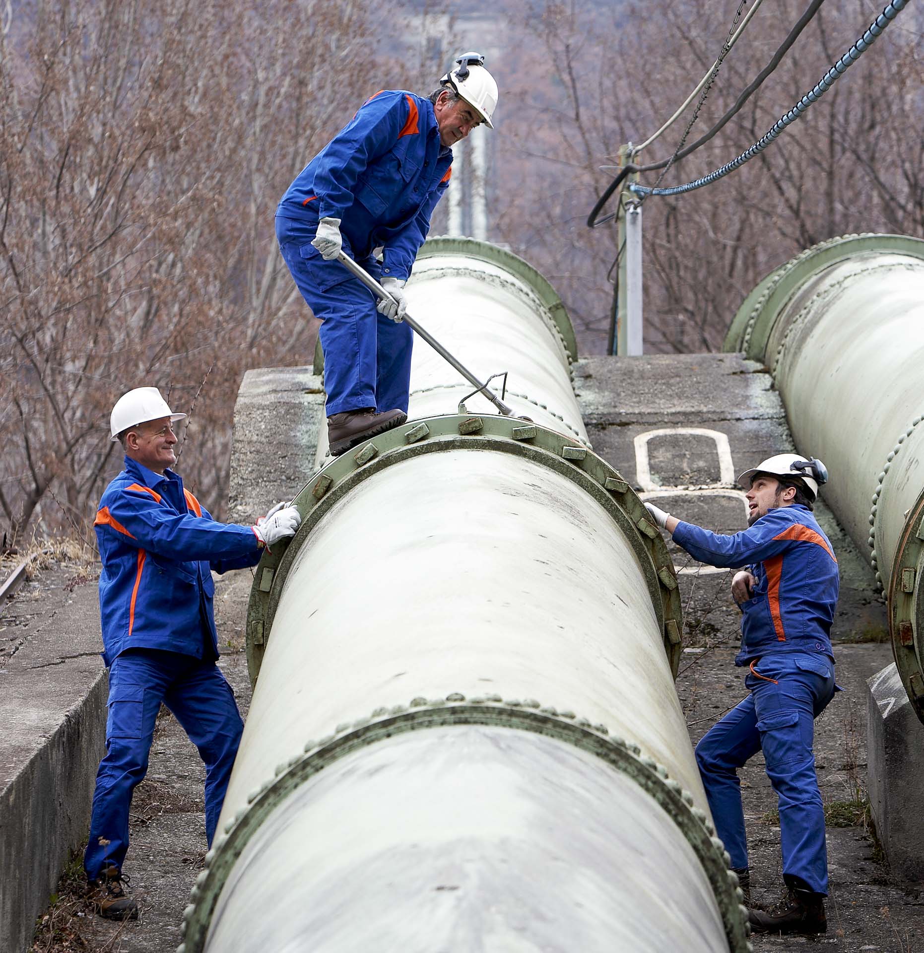 Centrale idroelettrica di Chatillon Gruppo CVA produzione energia rinnovabile