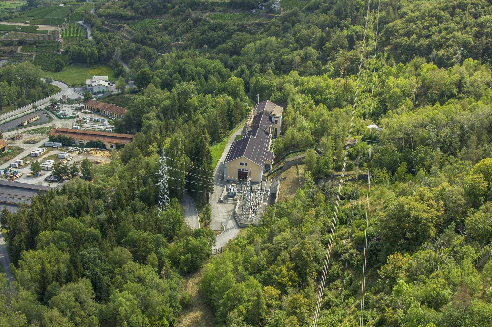 Centrale idroelettrica di Chavonne ad acqua fluente per energia sostenibile Gruppo CVA