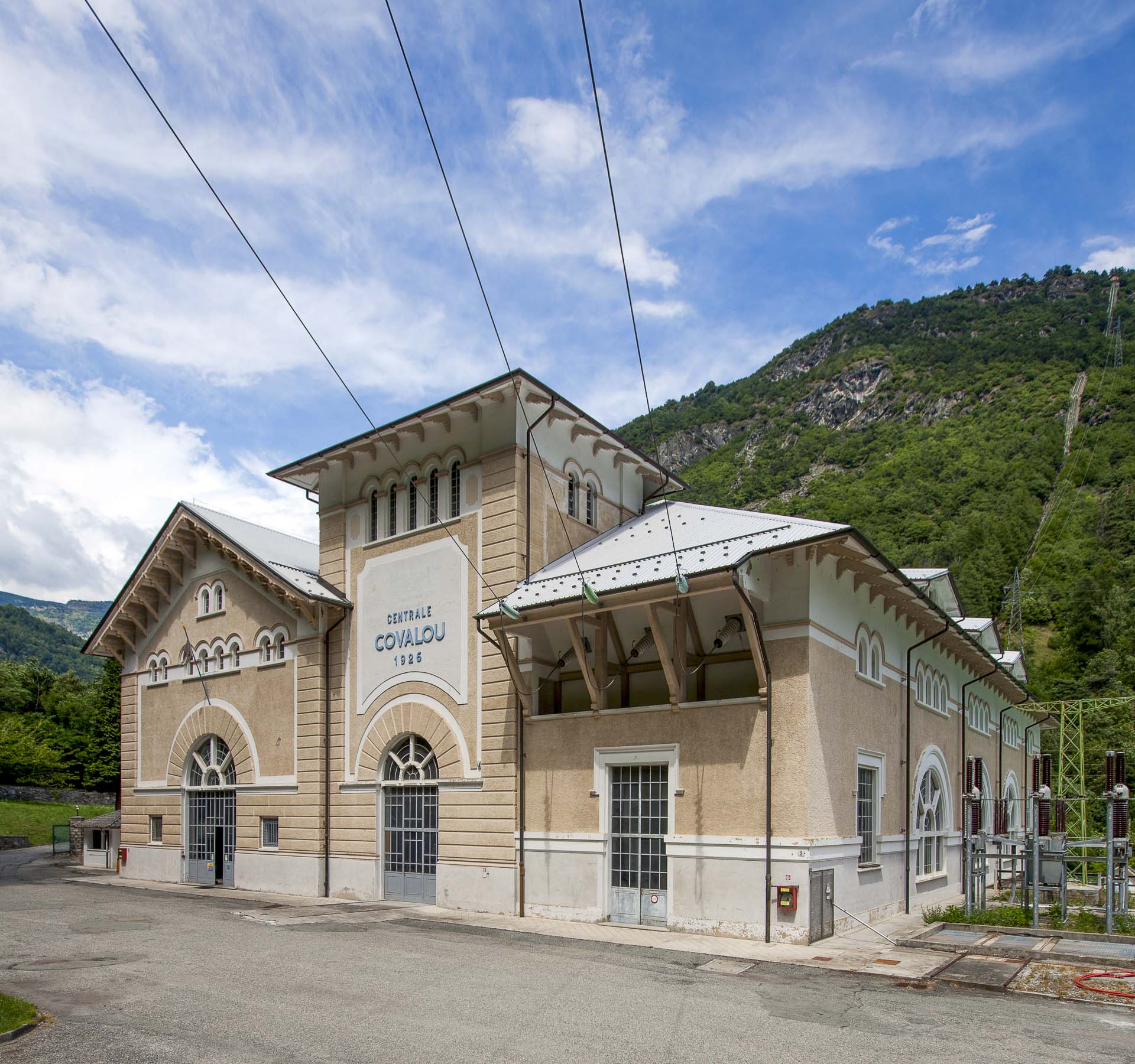 Centrale idroelettrica di Covalou produzione energia verde Gruppo CVA