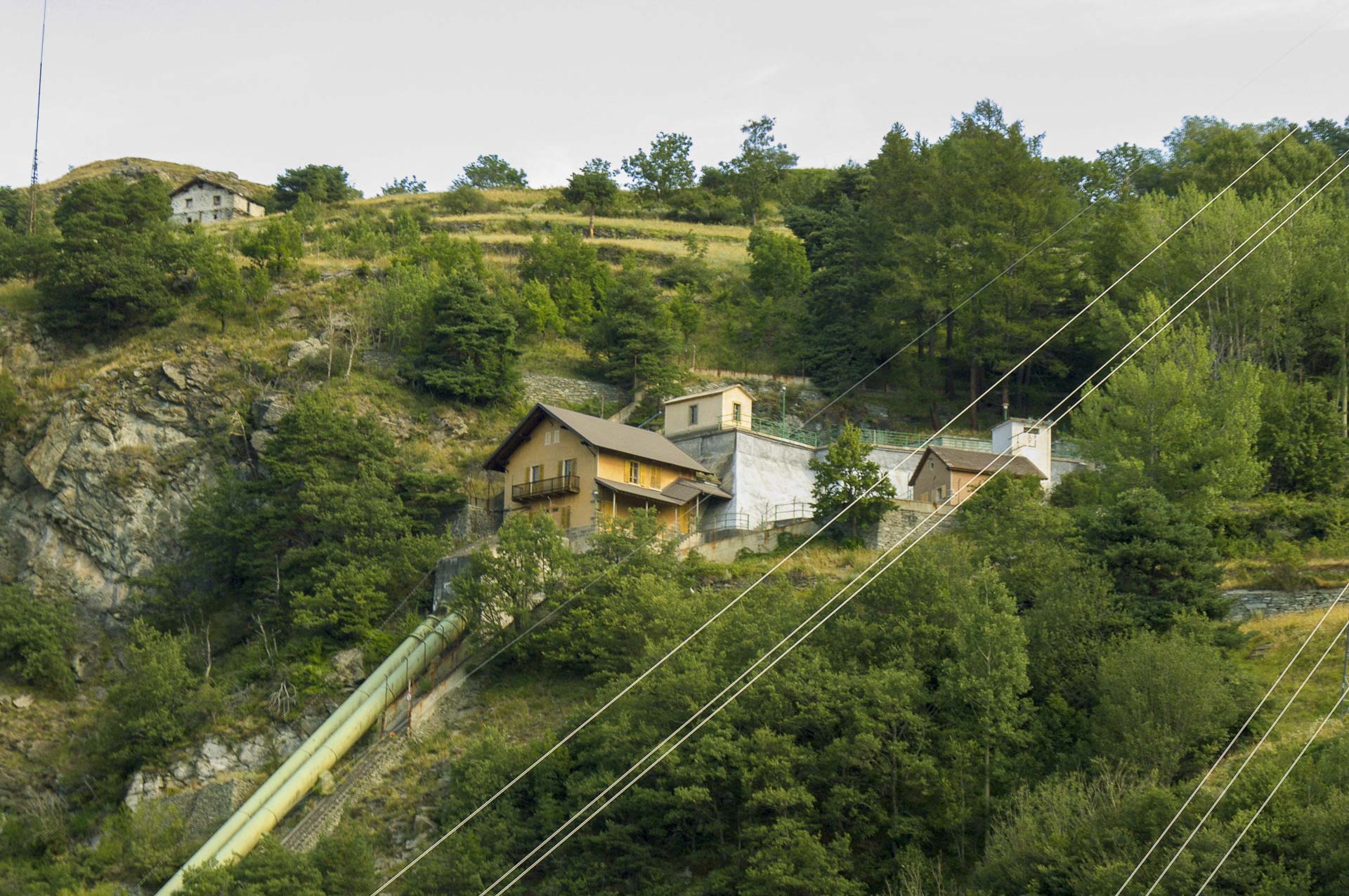 Centrale idroelettrica di Covalou produzione energia verde Gruppo CVA