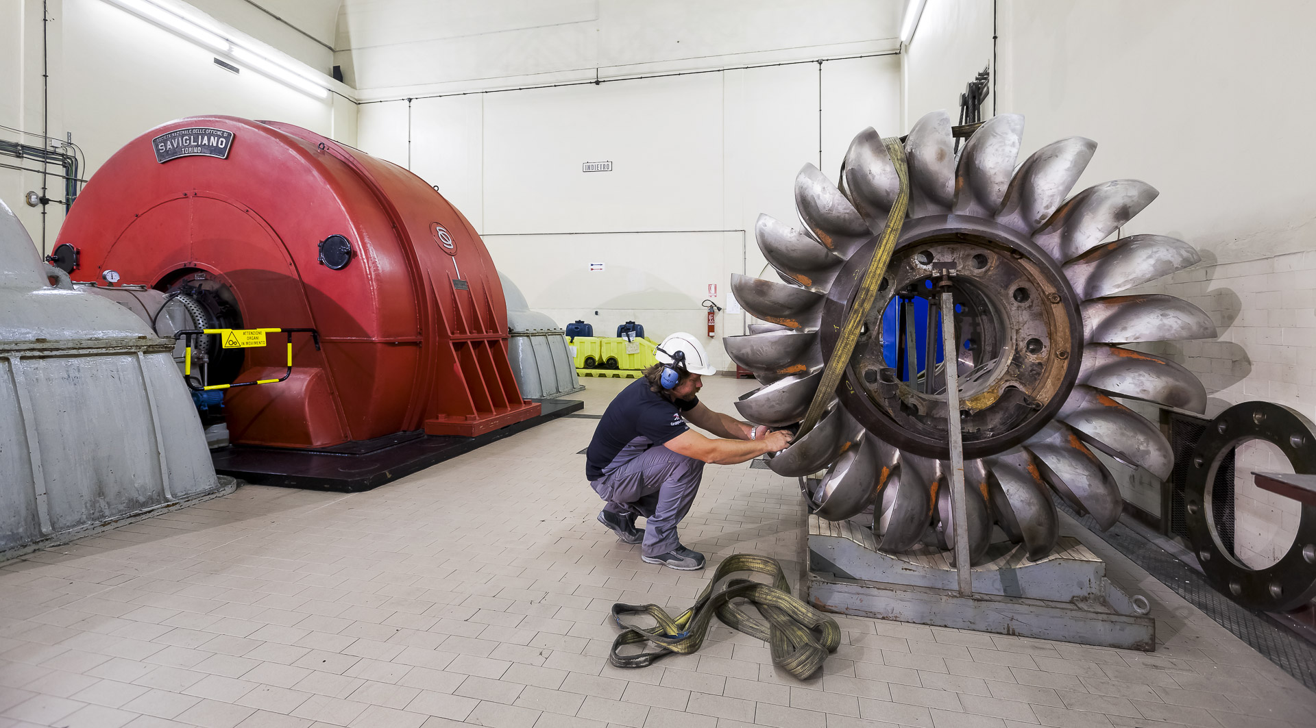 Centrale idroelettrica di Signayes produzione gruppo CVA