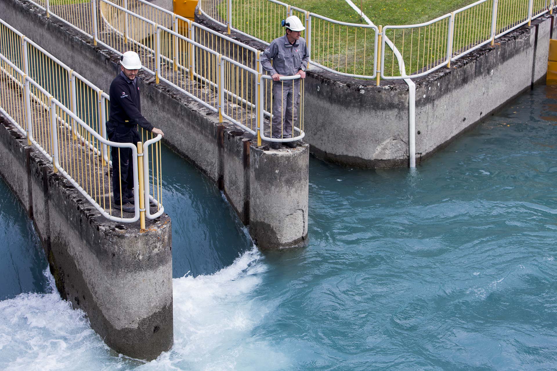 Impianto produzione energia verde idroelettrica a Valpelline del Gruppo CVA