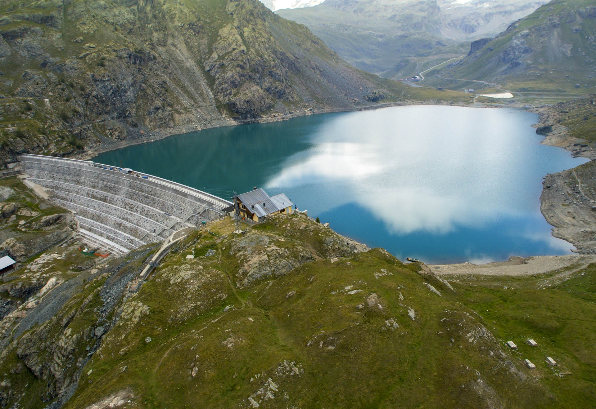 Diga del Gabiet Energia rinnovabile idroelettrica Gruppo CVA